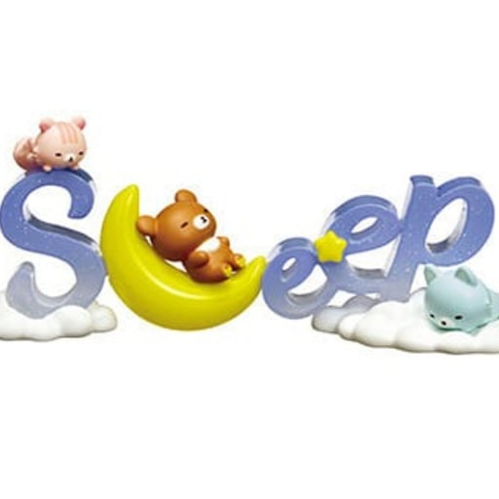Rement Rilakkuma words sleep NEW
